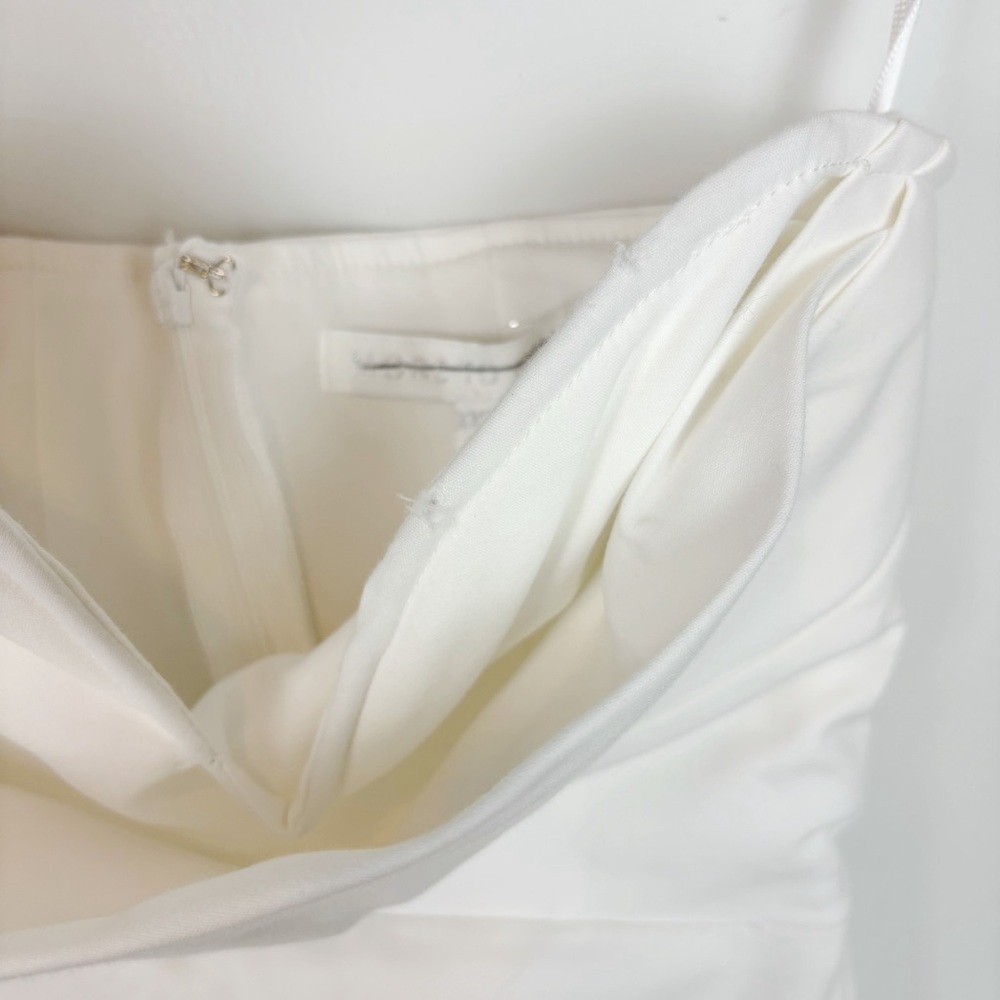 More To Come Sophia Strapless Midi Dress in White Size XXS - Picture 4 of 12